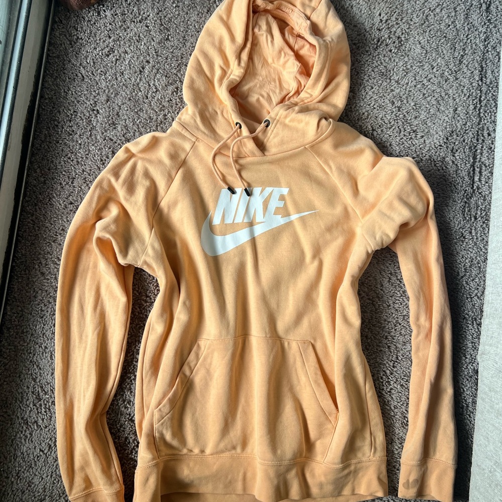 Nike Women's Soft Orange Hoodie